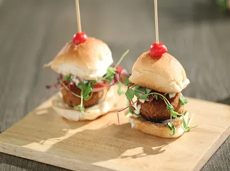 Mini Prawn Burger