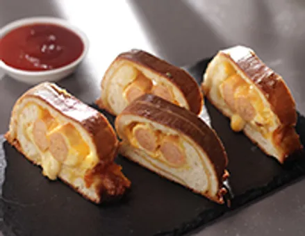 Cheddar Sausage Bread Roll - SK Khazana