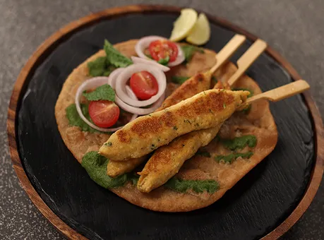 Paneer Seekh Kebab