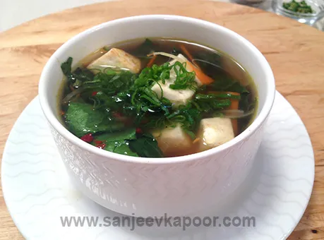 Lettuce and Cottage Cheese Broth