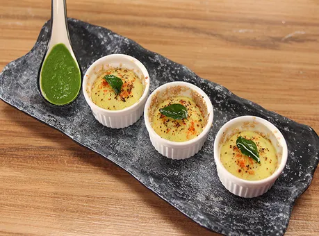 Dhokla Souffle