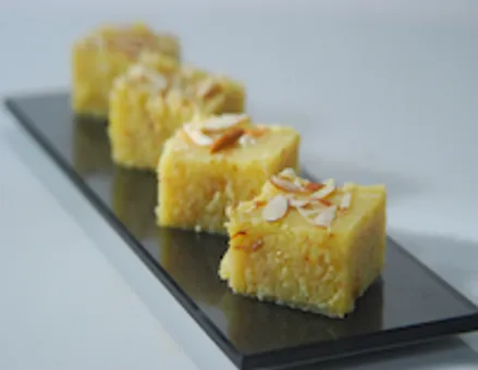 Badami Rava Burfi