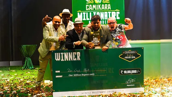 Devi Singh wins Camikara Millionaire Bartender challenge