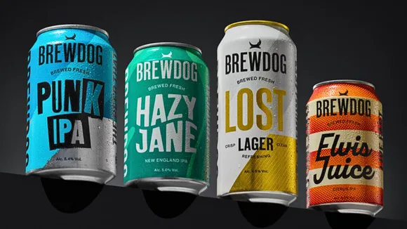BrewDog unveils bold new look for core beer range