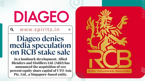Diageo denies media speculation on RCB stake sale