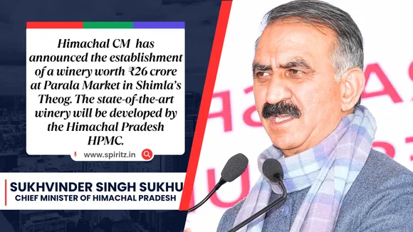 Himachal CM announces winery in Theog