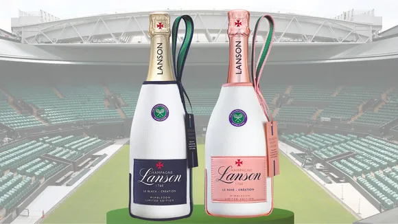 Champagne Lanson joins Wimbledon festivities