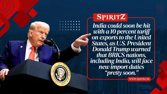India may face 10% tariff under Trump’s BRICS warning