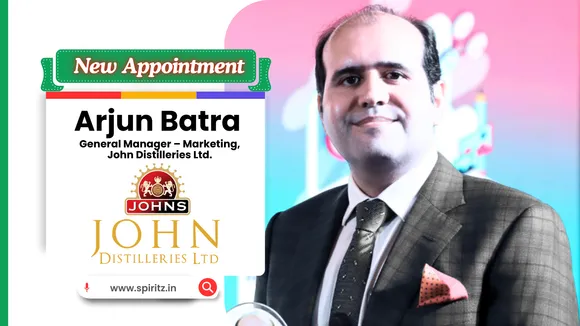 John Distilleries appoints Arjun Batra as GM – Marketing
