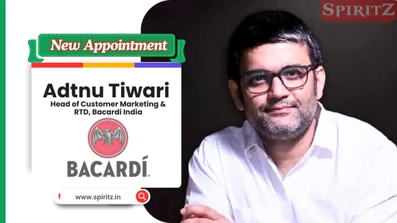 Bacardi elevates Adtnu Tiwari to Head of Customer Marketing & RTD