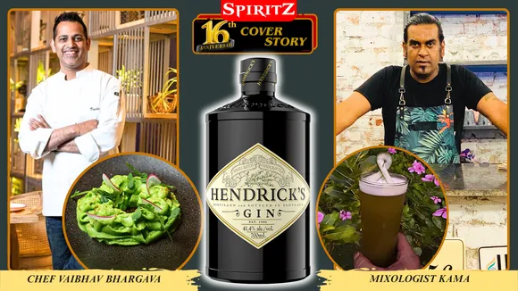 Edamame Elegance with a Hendrick’s Splash