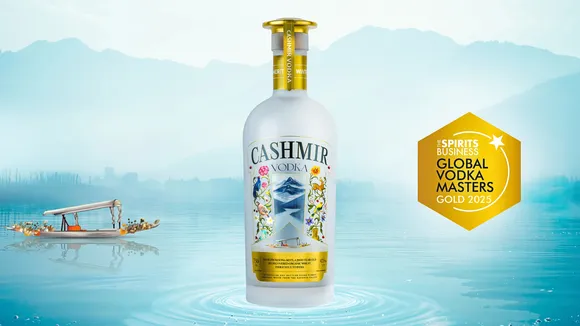 Cashmir wins Gold at The Vodka Masters 2025