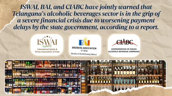 Alcobev industry cautions of supply halt in Telangana over unpaid dues