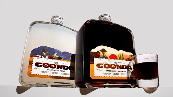 Karan Tacker’s "Goonda"  agave spirits  in 750 ml format