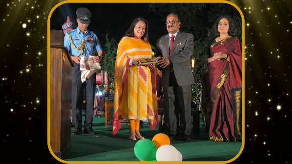 Dr. Jyotsna Suri conferred with Vande Mataram Vande Virasat Award