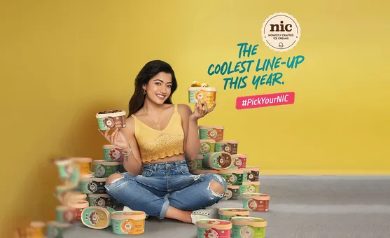 Rashmika Mandanna associates with an ice-cream brand