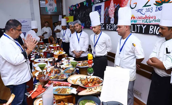 Showcasing of culinary skills at Chef Awards 2023