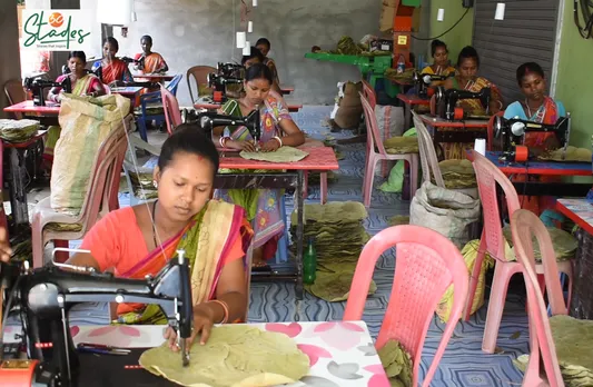 Tribal women have built Rs 1.3 crore leaf plate business in Mayurbhanj 