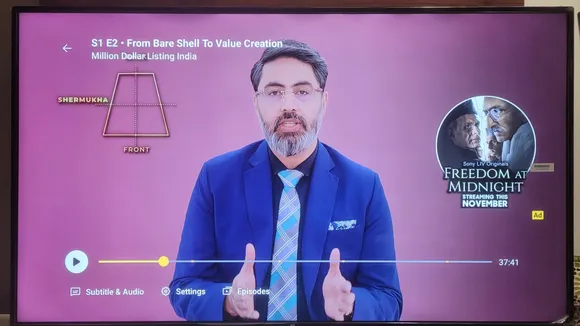 Sony LIV Pause Ads