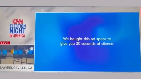 Calm ad on US elections