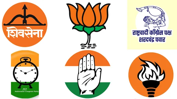 Maharashtra top parties