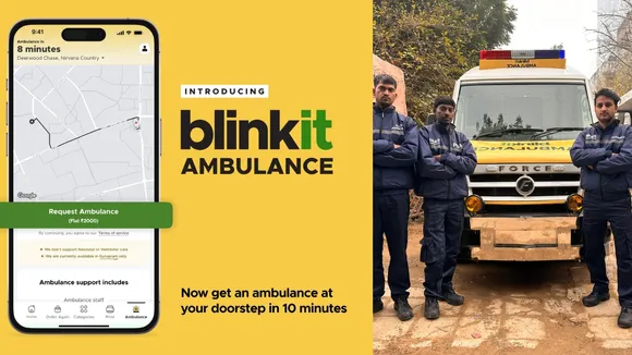 Blinkit Ambulance 