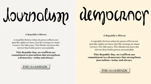 The Hindu R-Day ad
