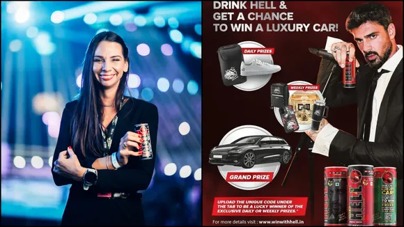 Adrienn Popovics, Marketing Director, Hell Energy Hungary Ltd. (left)