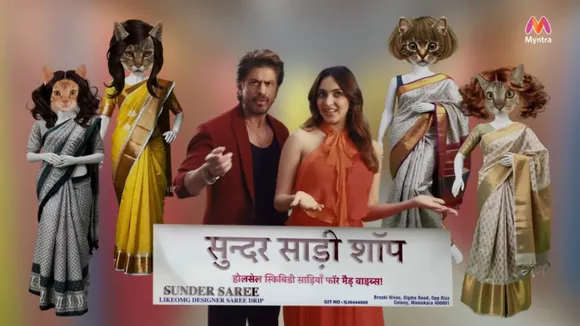Still from Myntra EORS 22 ad