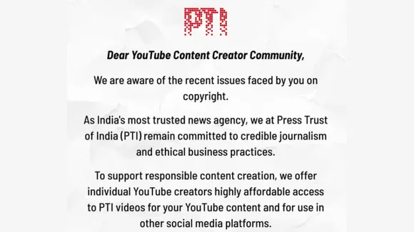 PTI for YouTube creators