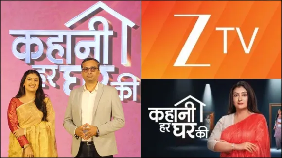 Juhi Parmar, Kahaani Har Ghar Ki, the reality talk show about women's struggles, now on Zee TV.