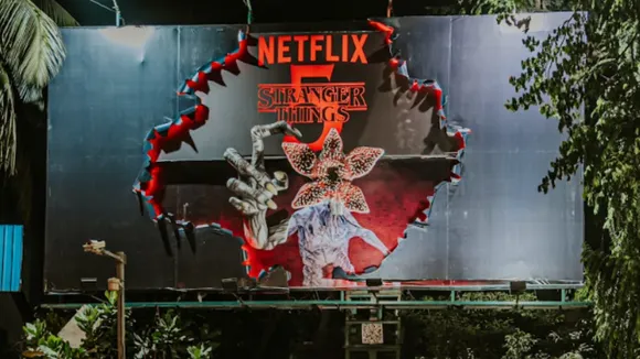 stranger things billboard