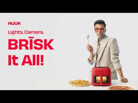 BRĪSK It All ft. Karan Johar | India’s 1st Food-Safe Air Fryer with ILAG® CeramicTech™ by NUUK