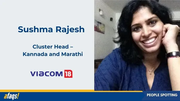 Sushma Rajesh from The Walt Disney Company joins Viacom18 as Cluster Head – Kannada and Marathi