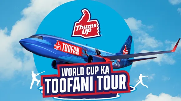 Toofan at 36,000 feet: Thums Up's mid-air campaign takes flyers by storm