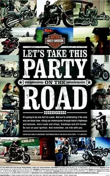 Party on the road