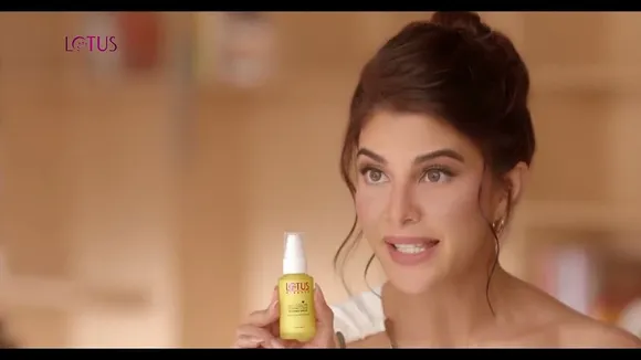 Lotus Herbals' new White Glow Vitamin C Gold Radiance Serum campaign ft. Jacqueline Fernandez