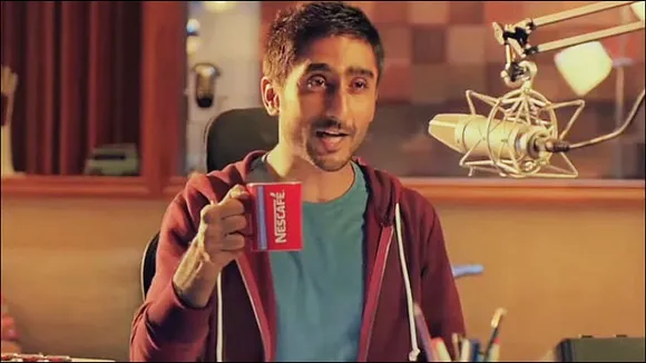 The Nescafé ad is back in a warm-up session with RJ Rishi