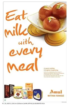 Eat milk with every meal