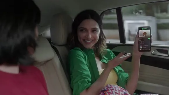 Deepika Padukone explains a Spotify playlist in 15-seconds and that's the ad