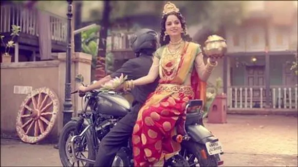 afaqs! Creative Showcase: Here's the Kangana-Ranaut-as-Goddess Lakshmi ad social media is abuzz about