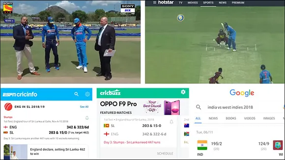 TV, Streaming, Apps, Google: What role does each play in the world of cricket scores?