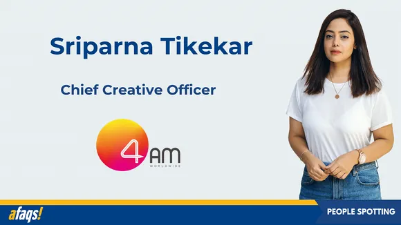 ScoopWhoop's former co-founder Sriparna Tikekar joins 4AM Worldwide as chief creative officer 
