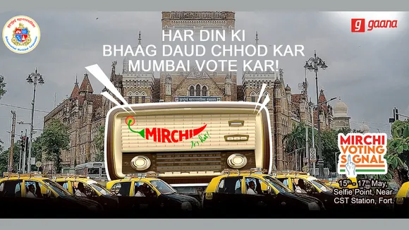 Mirchi Voting Signal - A campaign to ignite Mumbai's voting spirit