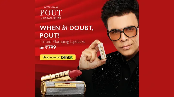 The Good Glamm Group partners with Blinkit to deliver Karan Johar’s MyGlamm POUT to customers