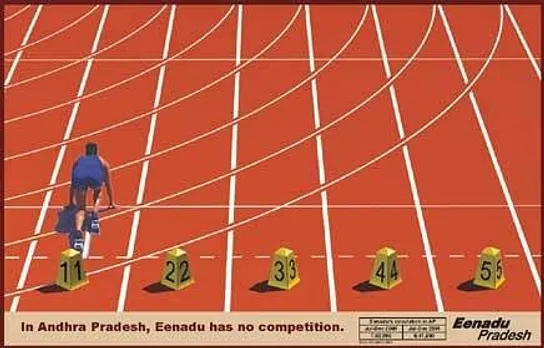 In Andhra Pradesh, Eenadu has no competition.