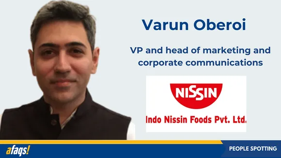 Indo Nissin Foods elevates Varun Oberoi to VP and head of marketing and corporate communications
