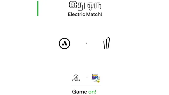 Ather Energy becomes the associate partner of Tamil Nadu Premier League (TNPL) 2022