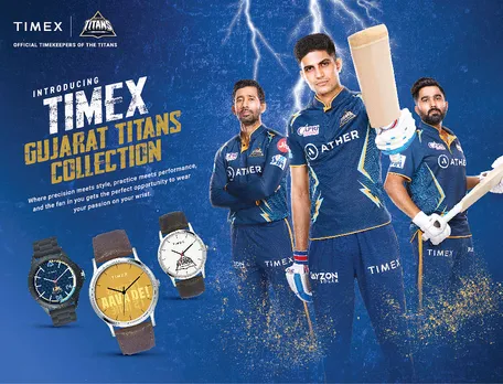 Timex India unveils new campaign in association with Gujarat Titans