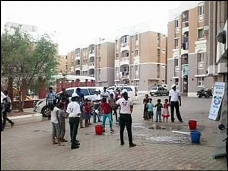 M-Seal goes on ground to create awareness about water wastage